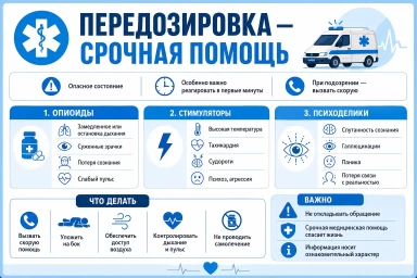 Помощь при передозировке в Жуковском
